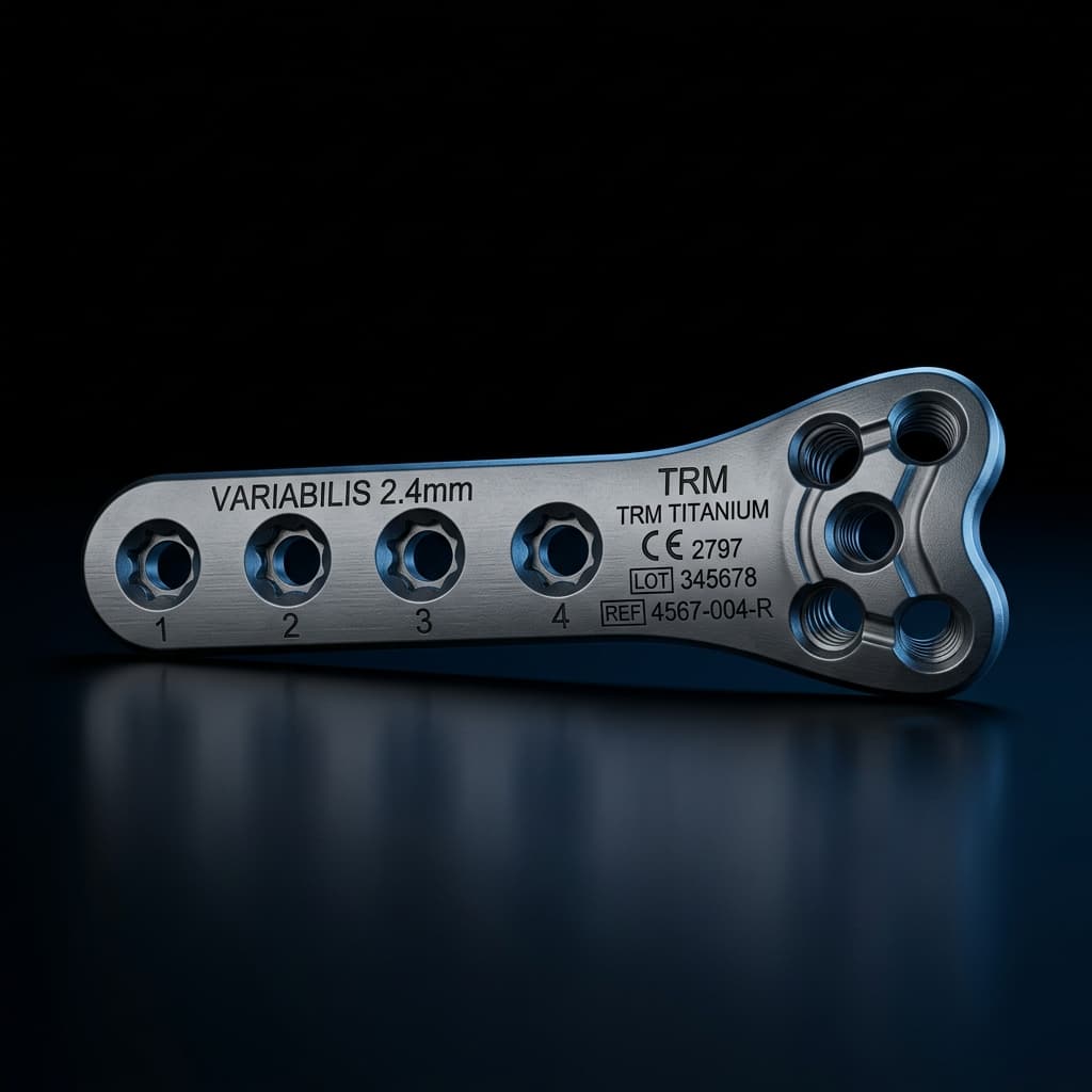 Variabilis 2.4mm Multi-Angle Distal Radial Plate, Volar, Left